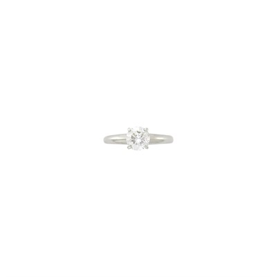 Lot 52 - White Gold and Diamond Ring