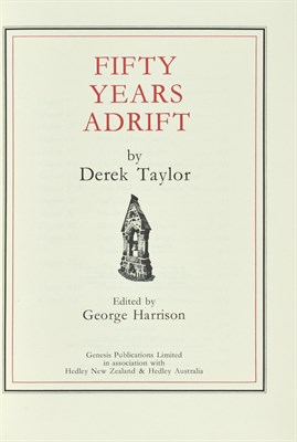 Lot 2073 - GEORGE HARRISON (1943-2001) and DEREK TAYOR...