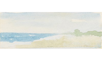Lot 40 - Robert Kulicke American, 1924-2007 Beach Scene,...