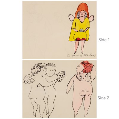 Lot 223 - Andy Warhol (1928-1987) DO YOU SEE MY LITTLE...