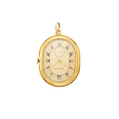 Lot 1189 - Juvenia Gold Watch Pendant