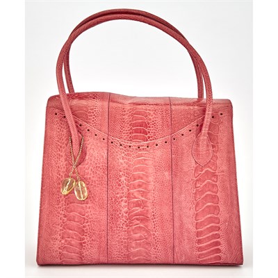 Lot 1312 - Darby Scott Pink Crocodile 'Thompson' Bag