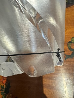 Lot 302 - Lalique Molded Glass "Narcisse" Vase