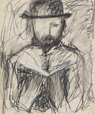 Lot 71 - Larry Rivers American, 1923-2002 Rabbi Reading:...