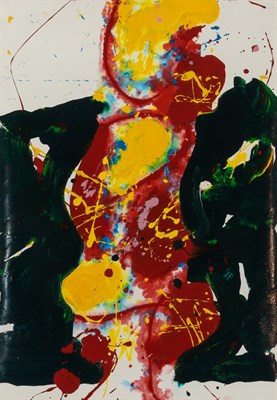 Lot 60 - Sam Francis American, 1923-1994 Krater, 1985...