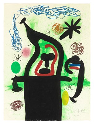 Lot 123 - Joan Miró (1893-1983) LA HARPIE (DUPIN 506)...