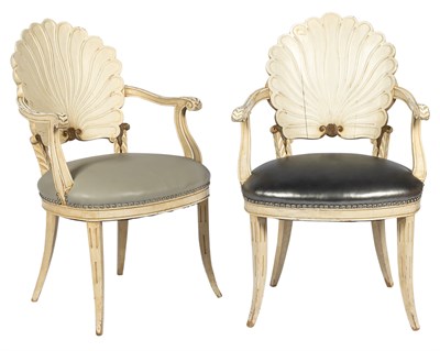 Lot 331 - Pair of Grosfeld House Style Painted Grotto...