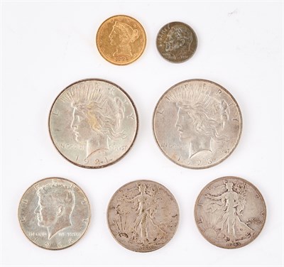 Lot 3064 - United States Gold and SIlver Coin Group Lot...