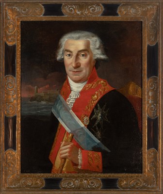 Lot 37 - Spanish School 18th Century Portrait of a...