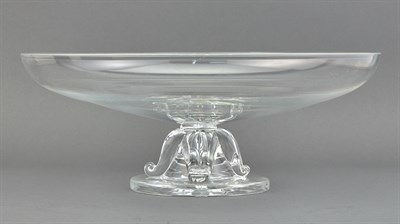Lot 331 - Steuben Glass Fruit Bowl Diameter 14 inches.