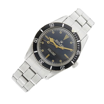 Lot 72 - Rolex Gentleman's Stainless Steel 'Submariner' Wristwatch, Ref. 6536-1