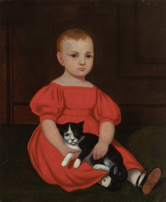 Lot 1002 - Manner of Robert Peckham American 1785-1877...
