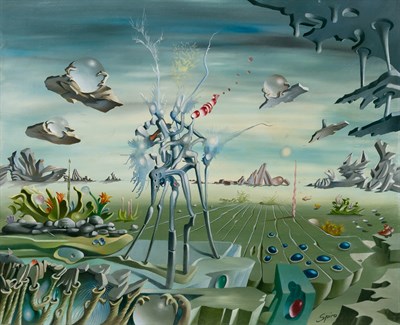 Lot 66 - Georges Spiro French, 1909-1994 Surrealist...