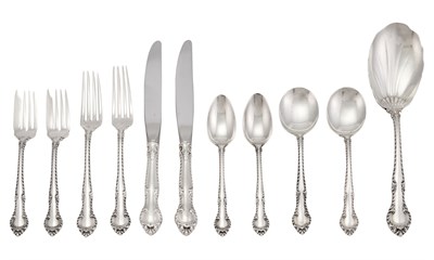 Lot 248 - Gorham Sterling Silver English Gadroon Pattern...