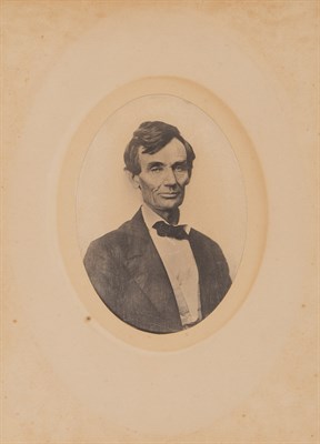 Lot 34 - BUTLER, PRESTON [Portrait of Lincoln,...