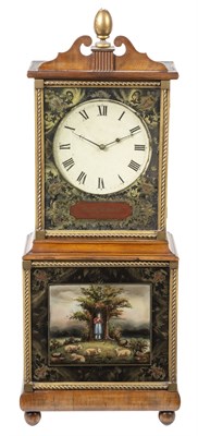 Lot 1239 - Mahogany and Parcel-Gilt Shelf Clock Simon...