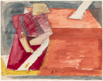 Lot 37 - David Bomberg British, 1890-1957 Bargee, 1921...