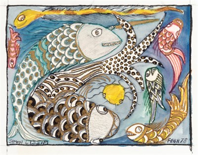 Lot 60 - Simon Lissim Russian, 1900-1981 Untitled...