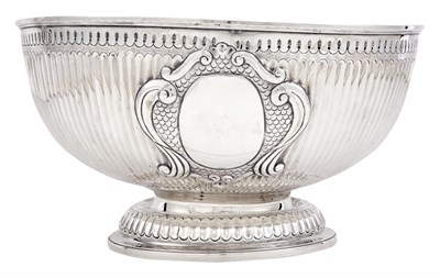 Lot 137 - George III Sterling Silver Punch Bowl Thomas...