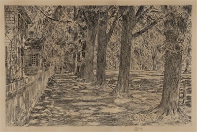 Lot 78 - Childe Hassam (1859-1935) EASTHAMPTON...