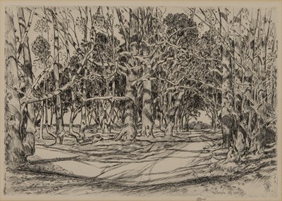 Lot 83 - Childe Hassam (1859-1935) ROAD TO THE PROMISED...