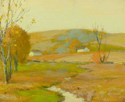 Lot 21 - Bruce Crane American, 1857-1937 Autumn Color...