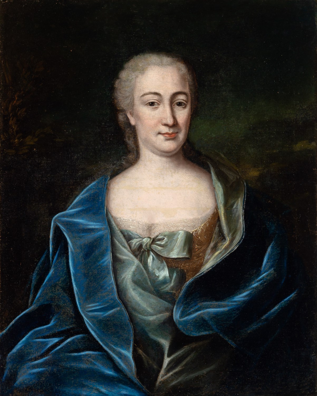 Lot 39 - School of Antoine Pesne Portrait of a Lady in...