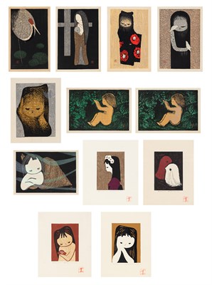 Lot 115 - Kaoru Kawano (1916-1965) [VARIOUS SUBJECTS]...