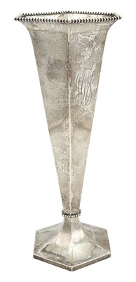Lot 1117 - J.E. Caldwell Sterling Silver Trumpet Form...