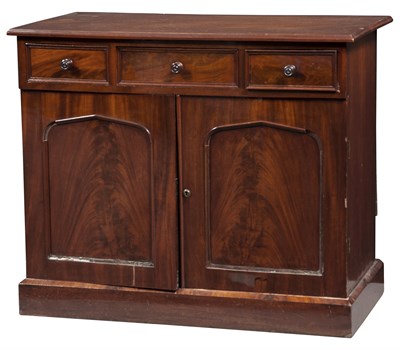 Lot 221 - William IV Mahogany Cabinet Height 30 1/2...