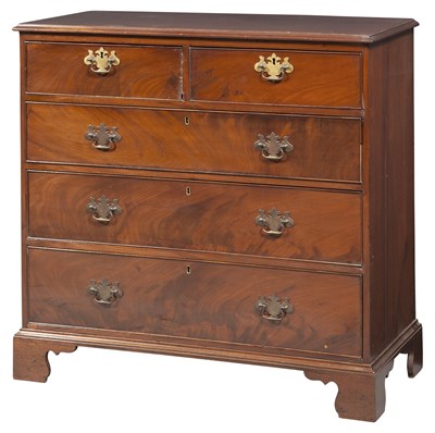 Lot 226 - William IV Mahogany Chest of Drawers Height 41...