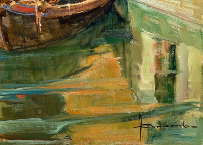 Lot 16 - Angelo Brombo Italian, 1893-1962 View of...