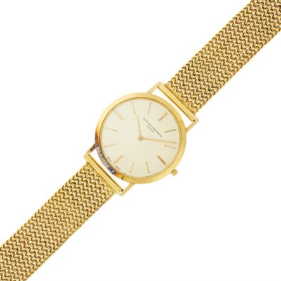 Lot 21 - Vacheron & Constantin Gentleman's Gold Wristwatch, Ref. 6115