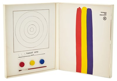 Lot 110 - Jasper Johns (b. 1930) TARGET Offset...