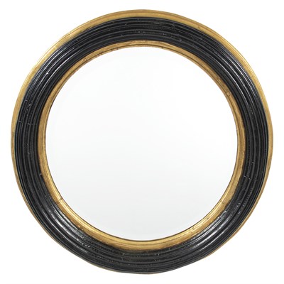 Lot 210 - Regency Style Part Ebonized Mirror Diameter 34...