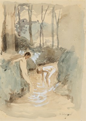 Lot 1057 - Henri Baptiste Lebasque French, 1865-1937...