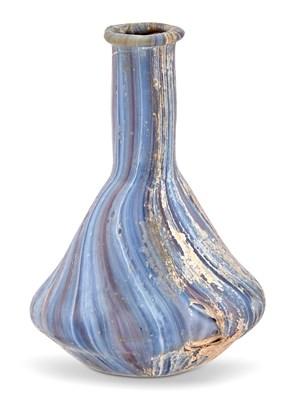 Lot 17 - Roman Marvered Glass Bottle