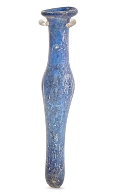 Lot 26 - Roman Blue Glass Unguentarium