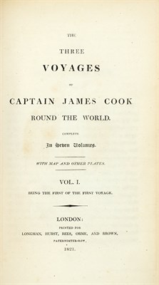 Lot 143 - COOK, JAMES The Three Voyages of Captain James...