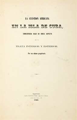 Lot 149 - [CUBA] POR UN CUBANO PROPIETARIO[=SANTOS...
