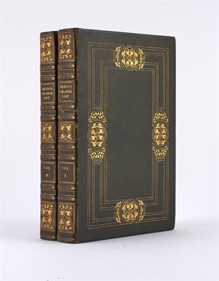 Lot 133 - [FORE-EDGE PAINTING] MILTON, JOHN. Paradise...