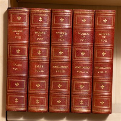 Lot 49 - [BINDINGS] POE, EDGAR ALLAN. The Works....