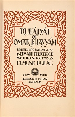 Lot 280 - [RUBAIYAT] Group of approximately nineteen...