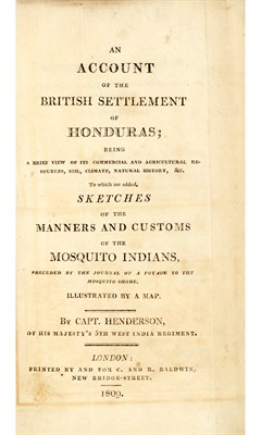 Lot 190 - HENDERSON, GEORGE An Account of the British...