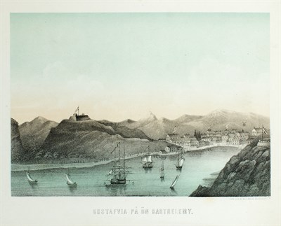 Lot 186 - GOVENIUS, JOHAN Lithografiska Skizzer fran...