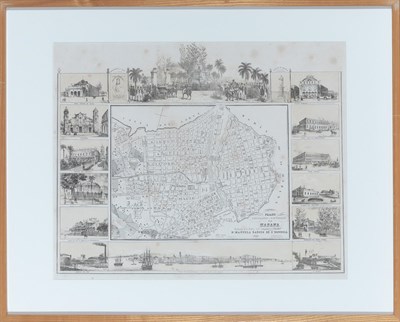 Lot 192 - [MAP-CUBA] DE O[']REILLY, CALLE. Plano...