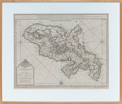 Lot 212 - [MAP-MARTINIQUE] DELISLE, GUILLAUME. Carte de...