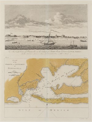 Lot 201 - [MAPS-FLORIDA] Group of five antique maps and...