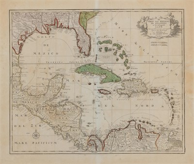 Lot 222 - [MAP-WEST INDIES] ELWE, JAN BAREND. De Golf...