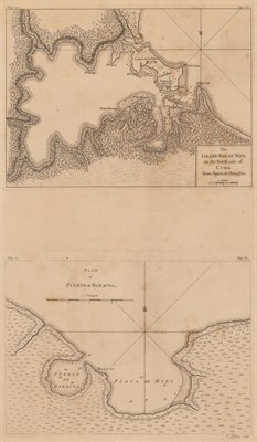 Lot 193 - [MAPS-CUBA] Two maps of Cuba by Thomas...